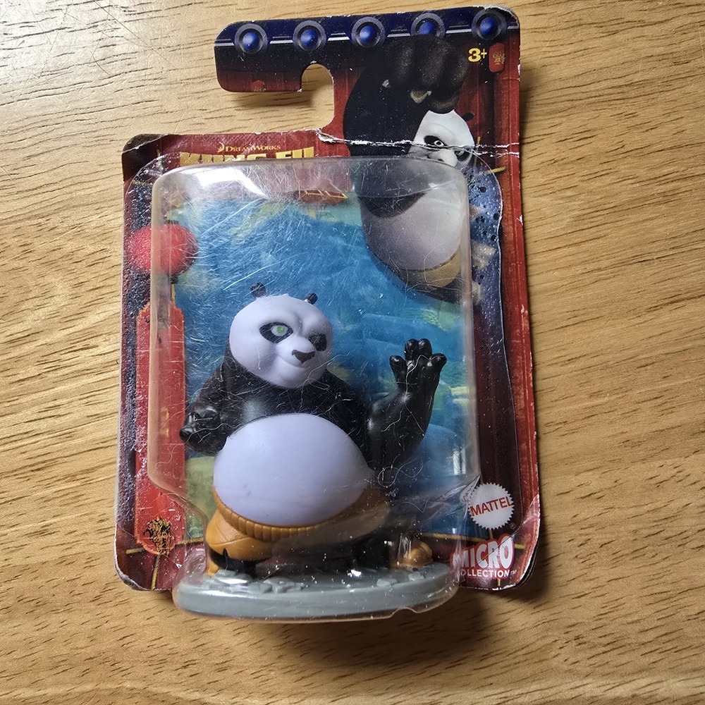 Kung‎ Fu Panda Po Micro Collection Mini Figure Mattel DreamWorks Sealed